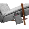 Массажное кресло качалка FUJIMO F2002 МСX Time2Chill Grey (Tailor 7) Вишня