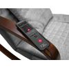 Массажное кресло качалка FUJIMO F2002 МСX Time2Chill Grey (Tailor 7) Вишня