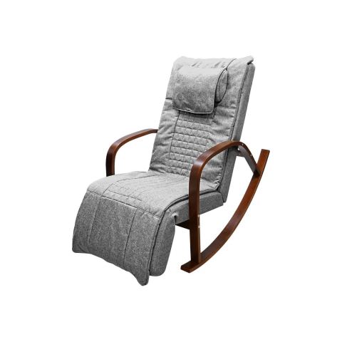 Массажное кресло качалка FUJIMO F2002 МСX Time2Chill Grey (Tailor 7) Вишня
