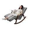Массажное кресло качалка FUJIMO F2002 МСX Time2Chill Grey (Tailor 7) Вишня