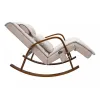Массажное кресло качалка FUJIMO F2002 МСX Time2Chill Ivory (Tailor 2) Вишня