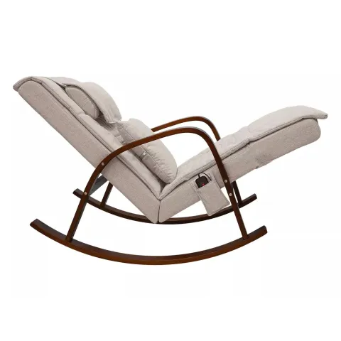 Массажное кресло качалка FUJIMO F2002 МСX Time2Chill Ivory (Tailor 2) Вишня
