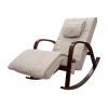 Массажное кресло качалка FUJIMO F2002 МСX Time2Chill Ivory (Tailor 2) Вишня