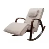 Массажное кресло качалка FUJIMO F2002 МСX Time2Chill Ivory (Tailor 2) Вишня