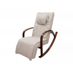Массажное кресло качалка FUJIMO F2002 МСX Time2Chill Ivory (Tailor 2) Вишня