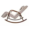 Массажное кресло качалка FUJIMO F2002 МСX Time2Chill Ivory (Tailor 2) Вишня