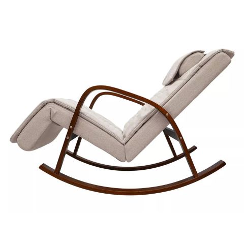 Массажное кресло качалка FUJIMO F2002 МСX Time2Chill Ivory (Tailor 2) Вишня