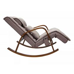 Массажное кресло качалка FUJIMO F2002 МСX Time2Chill Latte (Tailor 3) Вишня