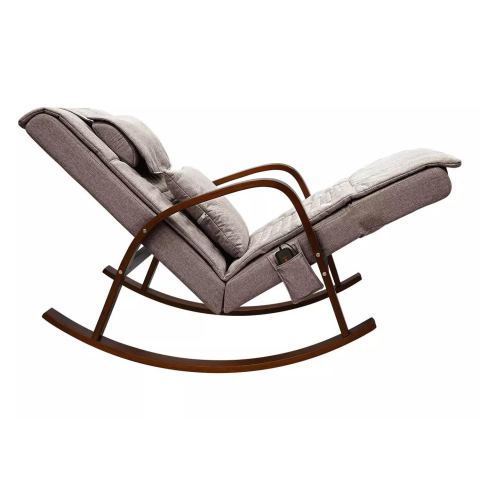 Массажное кресло качалка FUJIMO F2002 МСX Time2Chill Latte (Tailor 3) Вишня