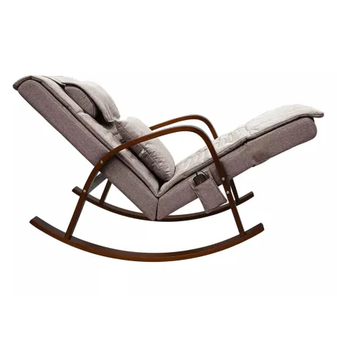 Массажное кресло качалка FUJIMO F2002 МСX Time2Chill Latte (Tailor 3) Вишня