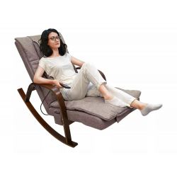 Массажное кресло качалка FUJIMO F2002 МСX Time2Chill Latte (Tailor 3) Вишня