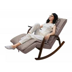 Массажное кресло качалка FUJIMO F2002 МСX Time2Chill Latte (Tailor 3) Вишня