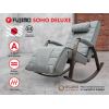 Массажное кресло качалка FUJIMO SOHO DELUXE F2000 TCFA Серый