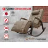 Массажное кресло качалка FUJIMO SOHO DELUXE F2000 TCFA Шоколад