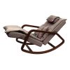 Массажное кресло качалка OTO Grand Life OT2007 Капучино