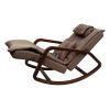 Массажное кресло качалка OTO Grand Life OT2007 Шоколад