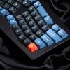 Механическая клавиатура QMK Keychron Q8 Alice-ANSI Knob, (68 кл.), RGB, Hot-Swap, Алюм.корпус, Barebone, черный