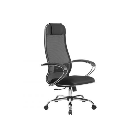 Кресло МЕТТА-15(MPRU)/подл.131/осн.003, черный