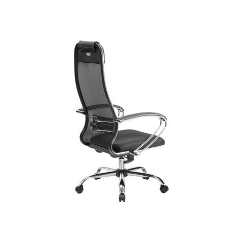 Кресло МЕТТА-15(MPRU)/подл.131/осн.003, черный