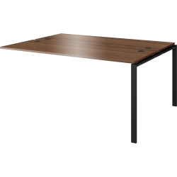 Модуль двойной на 2 рабочих места АМБЭ-002 Орех/Антрацит 1200x1496x760 Арго-М