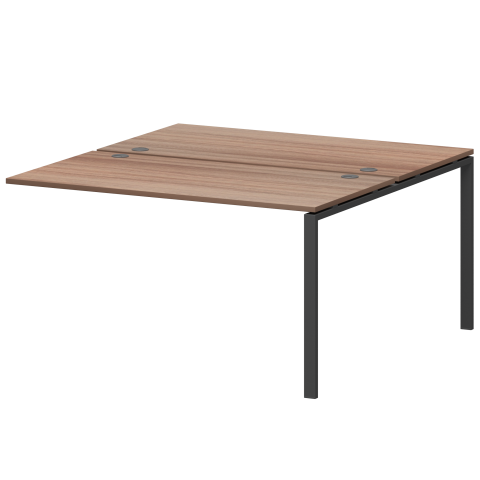 Модуль двойной на 2 рабочих места АМБЭ-004.60 Темный шимо/Антрацит 1600x1236x760 Арго-М