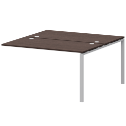 Модуль двойной на 2 рабочих места АМБЭ-005 Дуб венге/Белый 1800x1496x760 Арго-М