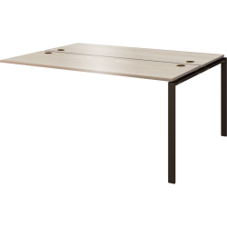 Модуль двойной на 2 рабочих места АМБЭ-005.60 Ясень шимо/Антрацит 1800x1236x760 Арго-М