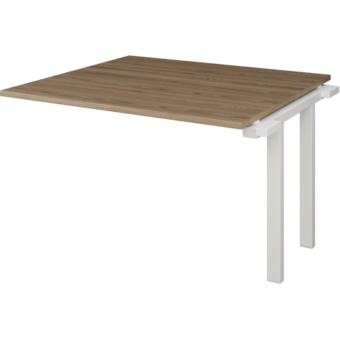 Модуль переговорный на металлокаркасе НТМП.П-120.11Э НТМП.ПО-140.11Э Дуб сафари/Белый 1400x1100x750 Аргентум-МП