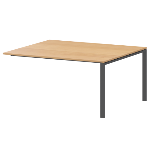 Модуль стола переговорного АМЭ-002.123 Ольха/Антрацит 1200x1236x760 Арго-М