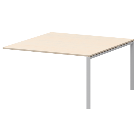 Модуль стола переговорного АМЭ-003.123 Бук/Белый 1400x1236x760 Арго-М