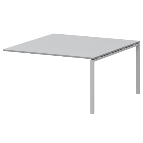 Модуль стола переговорного АМЭ-003.123 Серый/Белый 1400x1236x760 Арго-М