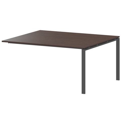 Модуль стола переговорного АМЭ-005.123 Дуб венге/Антрацит 1800x1236x760 Арго-М