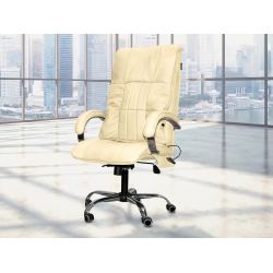 Офисное массажное кресло EGO BOSS EG1001 LKFV Крем (Арпатек)