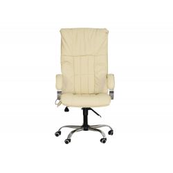 Офисное массажное кресло EGO BOSS EG1001 LKFV Крем (Арпатек)