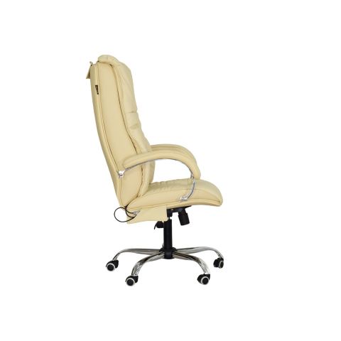 Офисное массажное кресло EGO BOSS EG1001 LKFV Крем (Арпатек)