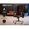 Офисное массажное кресло EGO BOSS EG1001 LKFV Шоколад (Арпатек)