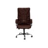 Офисное массажное кресло EGO BOSS EG1001 LKFV Шоколад (Арпатек)