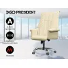 Офисное массажное кресло EGO President EG1005 Крем (Арпатек)