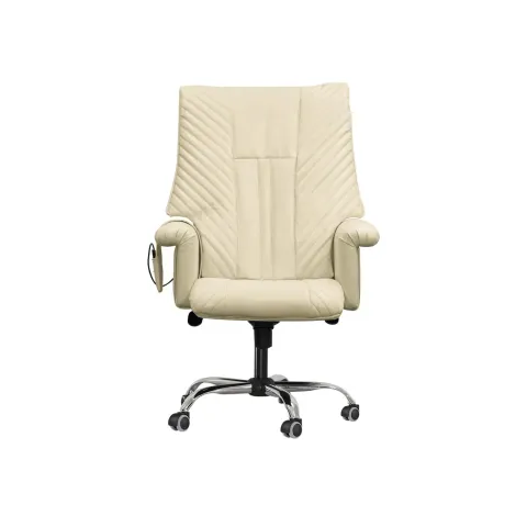 Офисное массажное кресло EGO President EG1005 Крем (Арпатек)