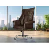 Офисное массажное кресло EGO President EG1005 Шоколад (Арпатек)