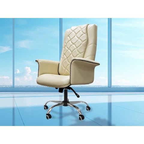 Офисное массажное кресло EGO PRIME EG1003 Крем (Арпатек)