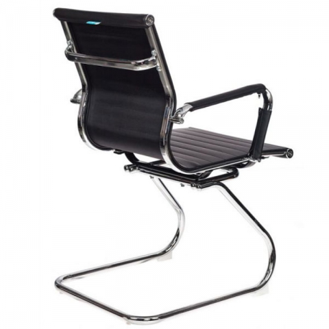Офисный стул MF-1904 черный (кожзам)