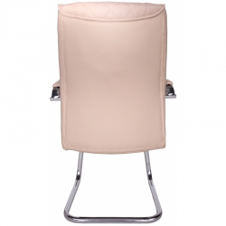 Офисный стул MF-720BS бежевый (экокожа)