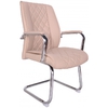 Офисный стул MF-720BS бежевый (экокожа)