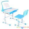 Парта трансформер со стулом Капризун A7-blue