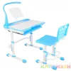 Парта трансформер со стулом Капризун A7-blue