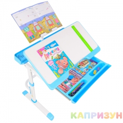 Парта трансформер со стулом Капризун A7-blue