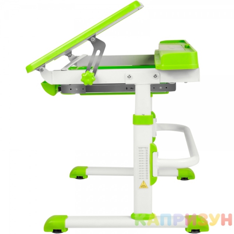 Парта трансформер со стулом Капризун A7-green