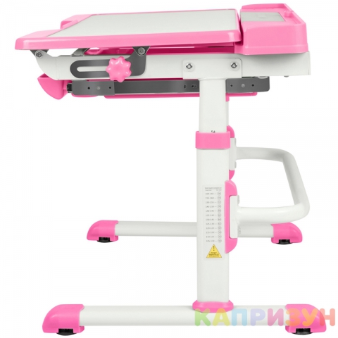 Парта трансформер со стулом Капризун A7-pink