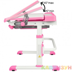 Парта трансформер со стулом Капризун A7-pink